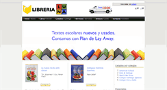 Desktop Screenshot of librerialunapr.com